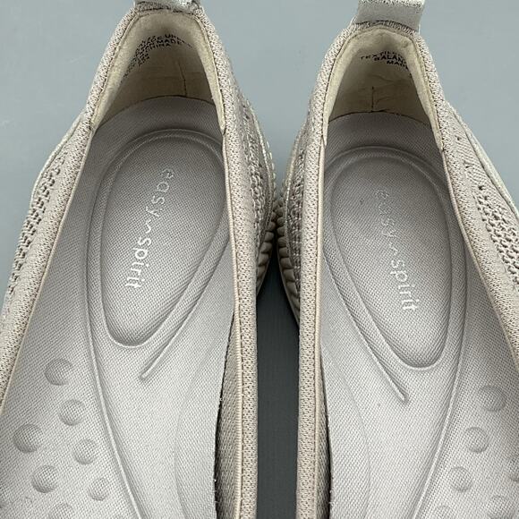 NEW Easy Spirit Women’s Glitz Casual Slip-on Walking Shoes Silver Size 7.5WW - Picture 5 of 10